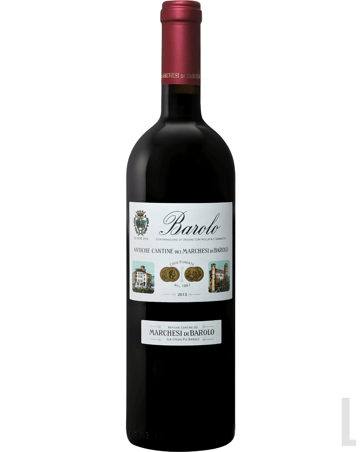 Вино красное сухое Barolo DOCG Marchesi di Barolo, 0.75л, Италия — купить в  Иркутске Бароло DOCG Маркези ди Бароло 2018, цена и отзывы