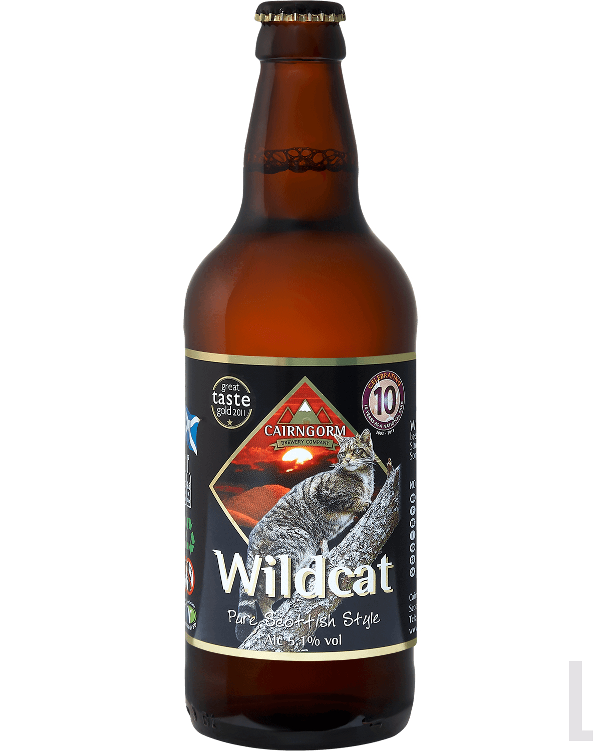 Пиво Cairngorm Wild Cat 0.5л — купить Кернгорм Вайлд Кэт в Иркутске, цена и  отзывы